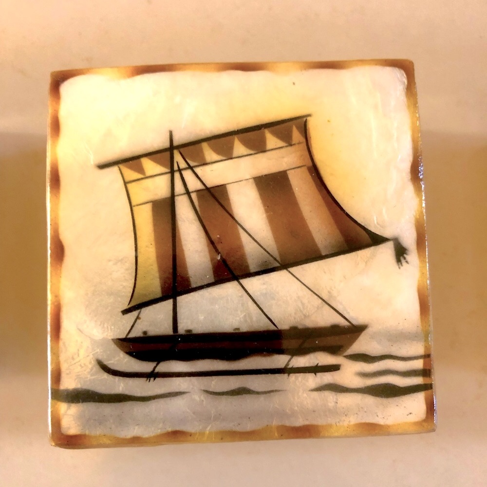 Capiz Shell Jewelry Set Boxes - Picture 6 of 15